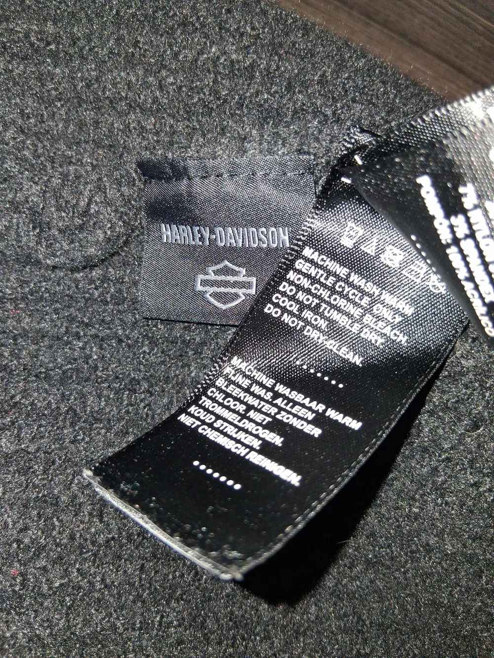 Harley-Davidson stay warm